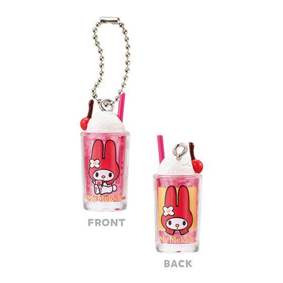Sanrio Characters retro glass miniature charm [6.My Melody]