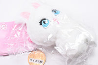 foxy illustrations mini stuffed toy with ball chain [3.BUNNY(SHY)]