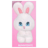 foxy illustrations mini stuffed toy with ball chain [3.BUNNY(SHY)]