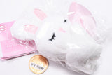 foxy illustrations mini stuffed toy with ball chain [5.BUNNY(CUSHION)]