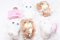 foxy illustrations mini stuffed toy with ball chain [All 5 type set(Full Complete)]