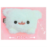 Pomeranian mochi fuwafuwa stuffed clip [4.Shiratama]