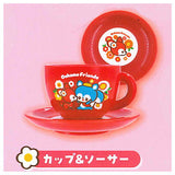 Ochame Friends miniture omamagoto [2.Cup & Saucer]
