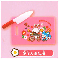 Ochame Friends miniture omamagoto [5.Knife & Cutting Board]