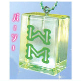 Cute mahjong Real Size Clear Colorful Mahjong Tiles vol.6 [9.Pa-so-]