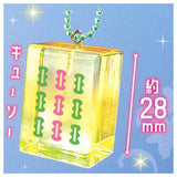 Cute mahjong Real Size Clear Colorful Mahjong Tiles vol.6 [10.Kyu-so-]