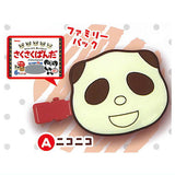 Sakusaku Panda Bangs clip [1.Nikoniko (Family Pack)]