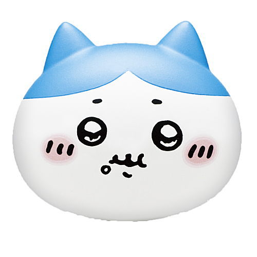 Chiikawa Face Squeeze [Hachiware] [4.Mogumogu face]