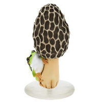 Nature Techni colour MONO PLUS Mushroom and tree frog figure mascot and ball chain Part.2 [4.Amigasatake and tree frog (mascot)]
