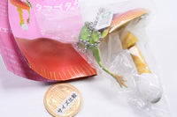 Nature Techni colour MONO PLUS Mushroom and tree frog figure mascot and ball chain Part.2 [7.Tamagodake and tree frog (ball chain)]