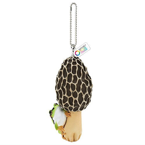 Nature Techni colour MONO PLUS Mushroom and tree frog figure mascot and ball chain Part.2 [8.Amigasatake and tree frog (ball chain)]