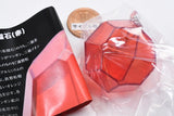 Science Technicolour Mineral Crystal Ball Chain Mascot [2.Manbanzakuroishi (red)]