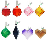 Science Technicolour Mineral Crystal Ball Chain Mascot [All 8 type set(Full Complete)]