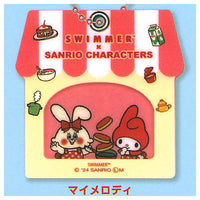 SWIMMERxSANRIO CHARACTERS Ouchidehokkori! Acrylic keychain [3.My Melody]
