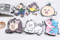 Panpan-kun's Daily Life Rubber Mascot [All 6 type set(Full Complete)]