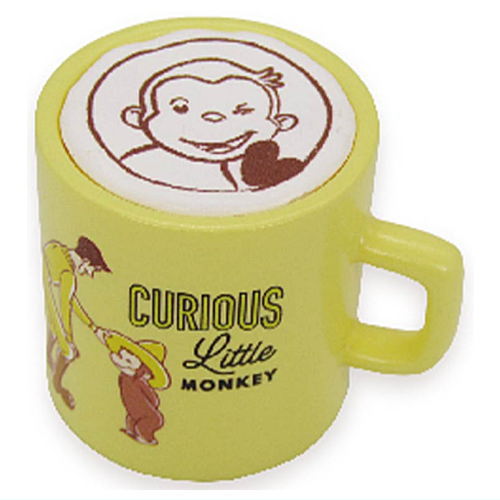 Curious George Yummy! Food Mascot [3.Caffe latte]