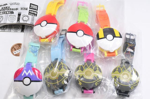 Pokemon Monster Ball Watch With Heroes [All 7 type set(Full