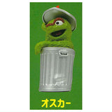 Sesame Street Kaze ni mo makezu. Mascot figure [3.Oscar]