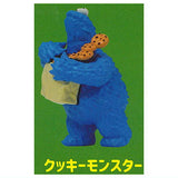 Sesame Street Kaze ni mo makezu. Mascot figure [4.Cookie Monster]