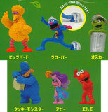 Sesame Street Kaze ni mo makezu. Mascot figure [All 6 type set(Full Complete)]