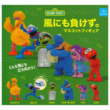 Sesame Street Kaze ni mo makezu. Mascot figure [All 6 type set(Full Complete)]