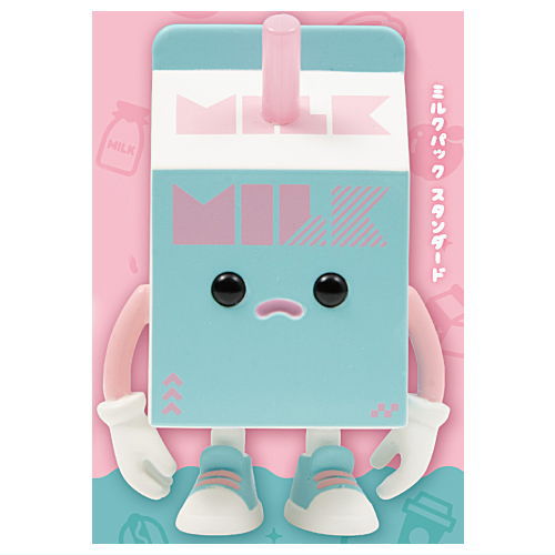 Juice Box Boy Stand Figure [1.Milk Pack Standard]