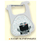 Pan Dorobo acrylic carabiner [4.Pan Dorobo Onigiri boy notabidachi]