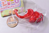 Elephant Joro Miniature Figure Strap [1.Red]