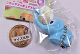 Elephant Joro Miniature Figure Strap [5.Light Blue]