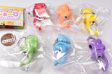 Elephant Joro Miniature Figure Strap [All 6 type set(Full Complete)]