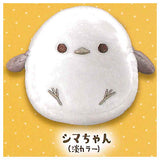Fukufuku Shimaenaga Osuwari Pouch [4.Shima-chan (light color)]