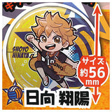Haikyu!! Charabanchoukou Glitter Can Badge [1.Shoyo Hinata]