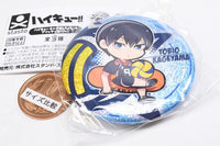 Haikyu!! Charabanchoukou Glitter Can Badge [2.Tobio Kageyama]