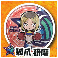 Haikyu!! Charabanchoukou Glitter Can Badge [5.Kenma Kozume]