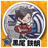 Haikyu!! Charabanchoukou Glitter Can Badge [6.Tetsuro Kuroo]