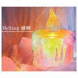 Glowing Rainbow Candle [3.Melting]