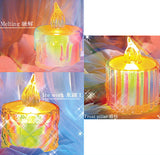 Glowing Rainbow Candle [All 3 type set(Full Complete)]