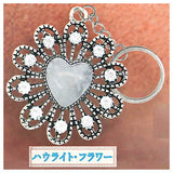 Mystic turquoise charm [4.Howlite flower]