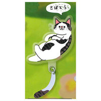 Shippofurifuri Wan Nyan smartphone charm [2.Sabatora]