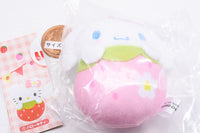 Sanrio Characters Strawberry Swaddle Mascot [2.Cinnamon Roll]