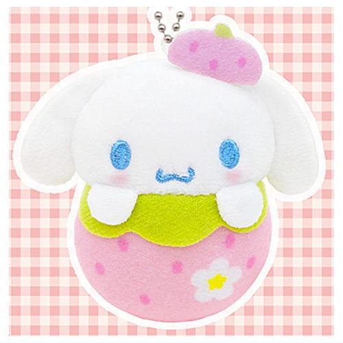 Sanrio Characters Strawberry Swaddle Mascot [2.Cinnamon Roll]