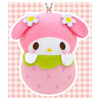 Sanrio Characters Strawberry Swaddle Mascot [3.My Melody]
