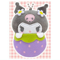 Sanrio Characters Strawberry Swaddle Mascot [4.Kuromi]
