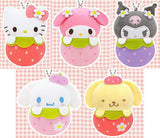 Sanrio Characters Strawberry Swaddle Mascot [All 5 type set(Full Complete)]