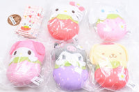 Sanrio Characters Strawberry Swaddle Mascot [All 5 type set(Full Complete)]