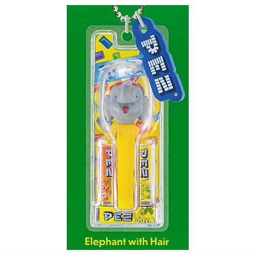 PEZ Ball Chain Mascot Vol.3 [1.Elephant with Hair]