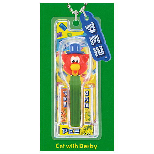 PEZ Ball Chain Mascot Vol.3 [4.Cat with Derby]