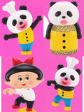 Panda Spoon and Furikake Panda Figure Collection [All 4 type set(Full Complete)]