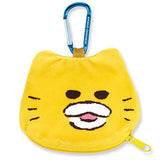 Noraneko Gundan Face Pouch with Carabiner [2.Noraneko B]