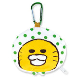 Noraneko Gundan Face Pouch with Carabiner [3.Hokkamuri]